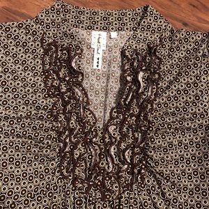 Heart Soul circle pattern Blouse